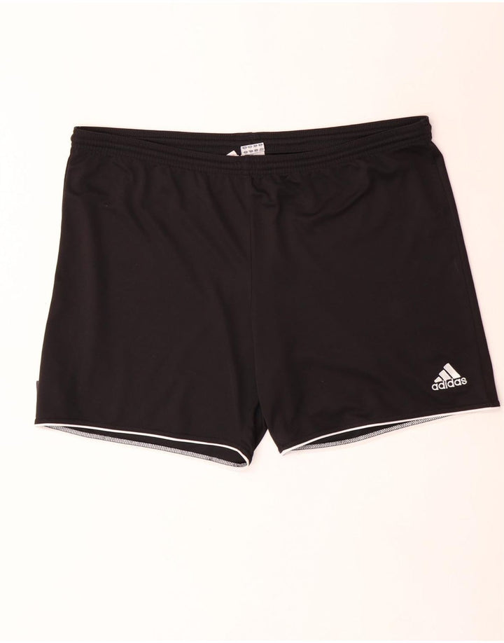 Męskie spodenki sportowe Adidas XL, czarne, poliestrowe