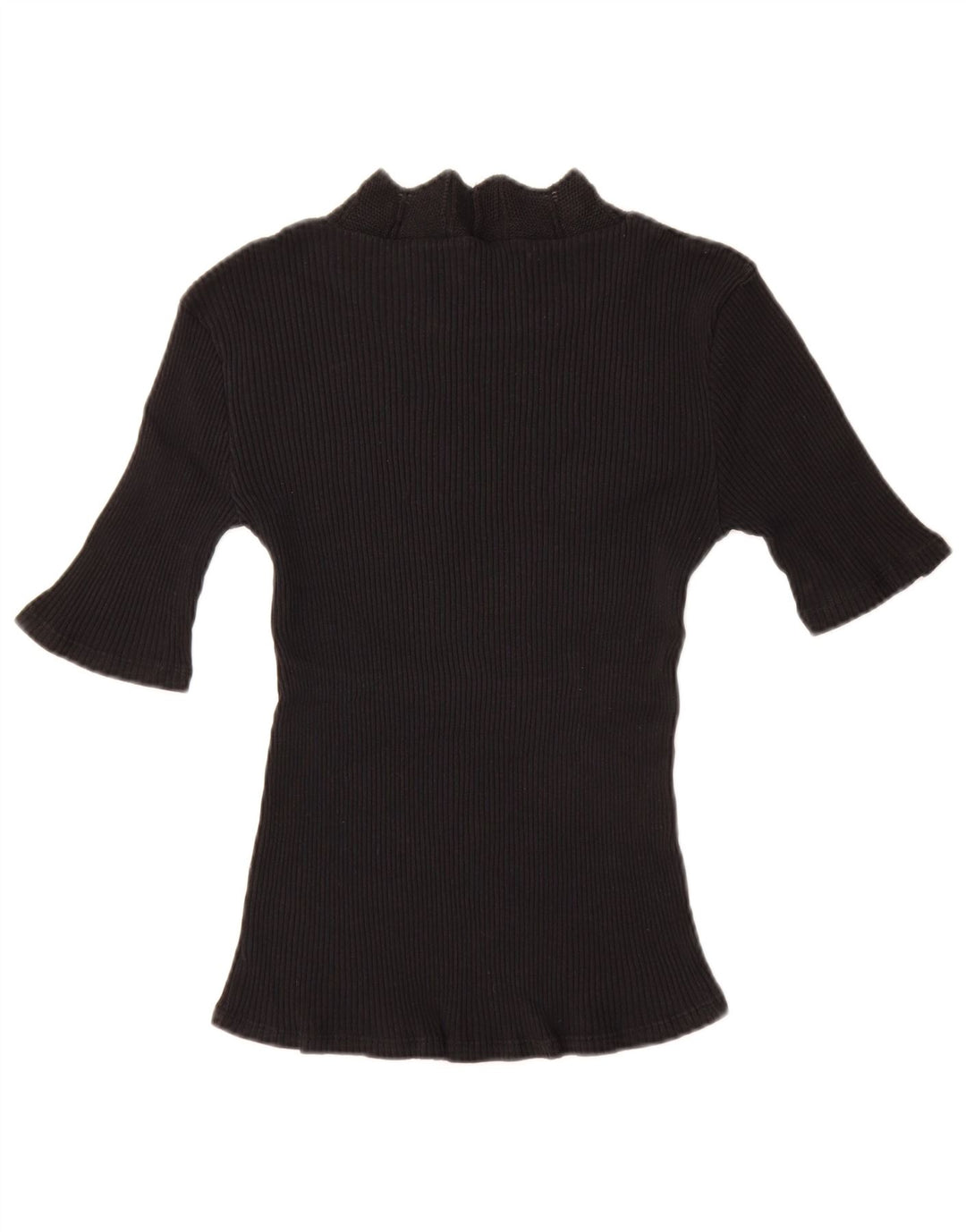 T-shirt damski Zara Top UK 14, duży, czarny
