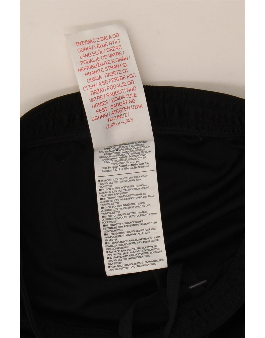 Chłopięce spodenki sportowe Nike Dri Fit 10-11 lat, średni czarny poliester