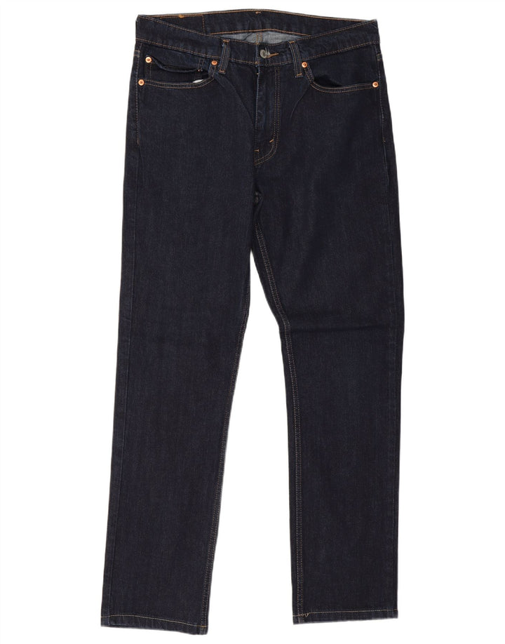Męskie jeansy Levi's 511 Slim W34 L31 Granatowa bawełna