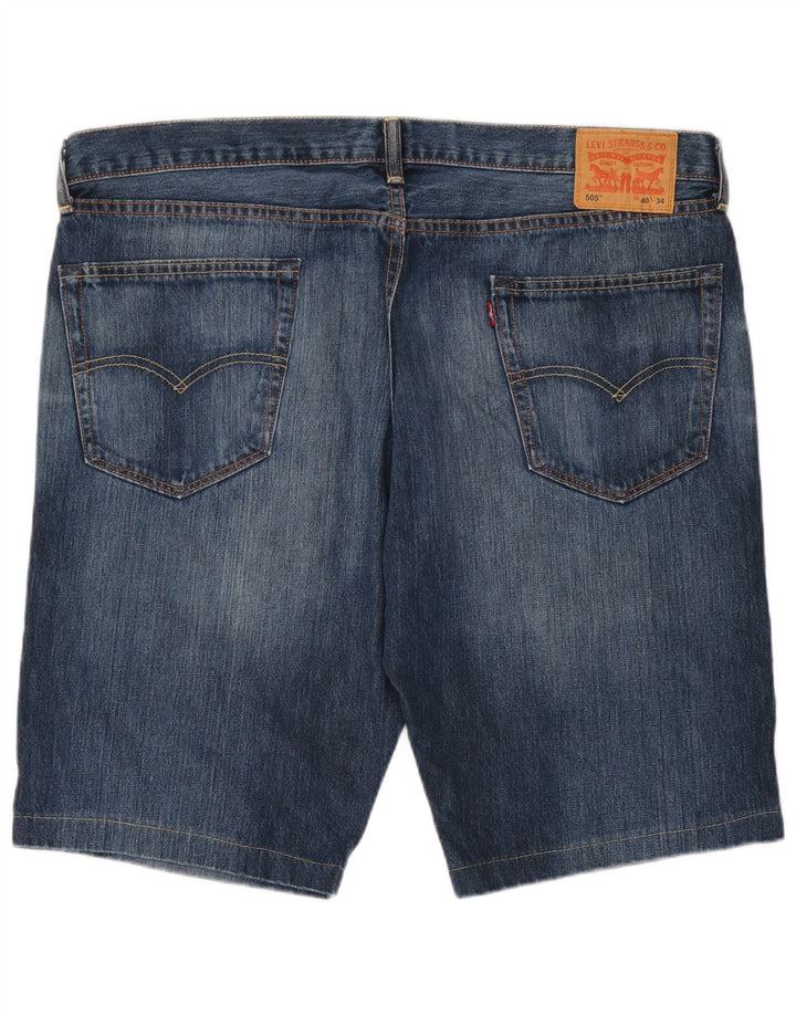 Męskie spodenki jeansowe Levi's 505 W40 XL granatowe