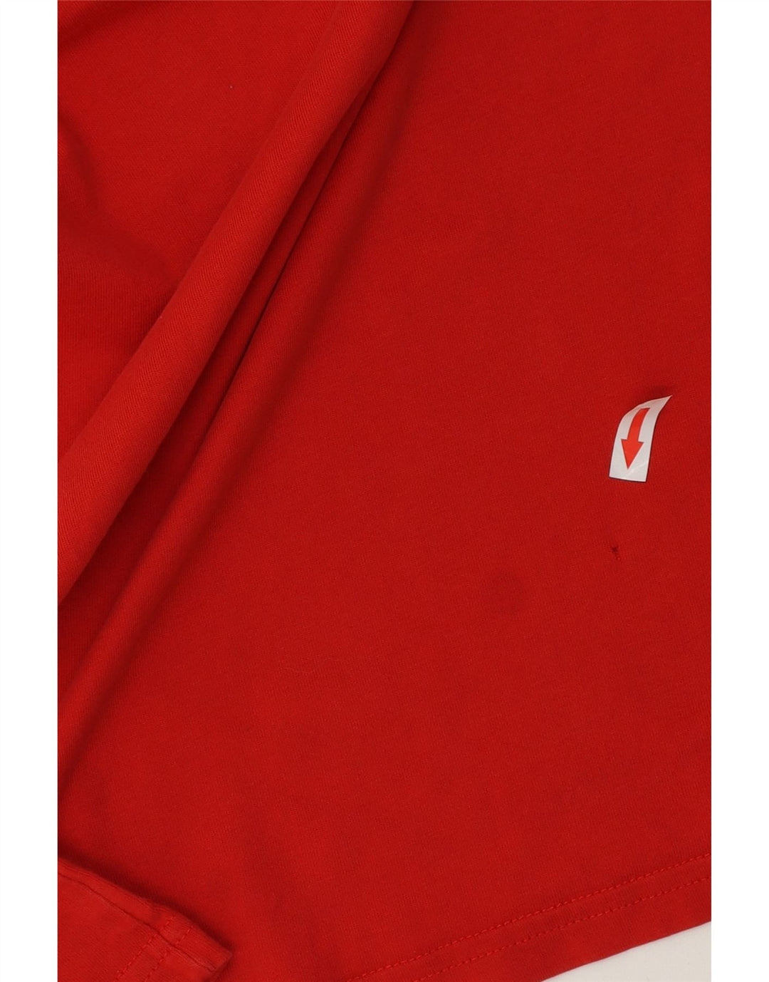 Męska koszulka z grafiką ADIDAS, bawełniana, średnia czerwona