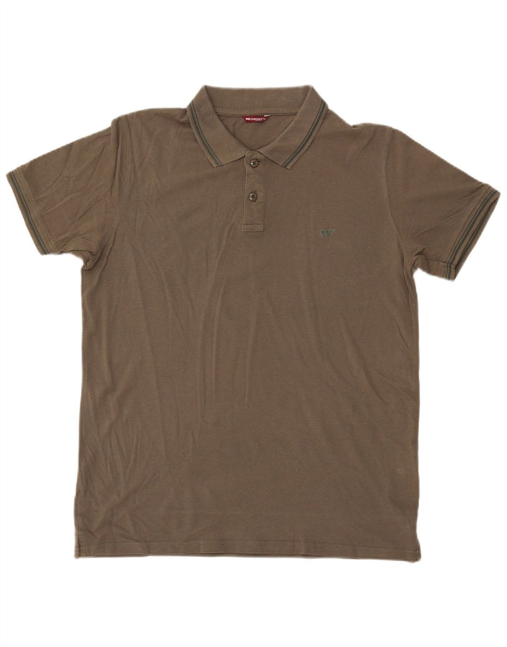 Męska koszulka polo Carrera XL, bawełniana khaki