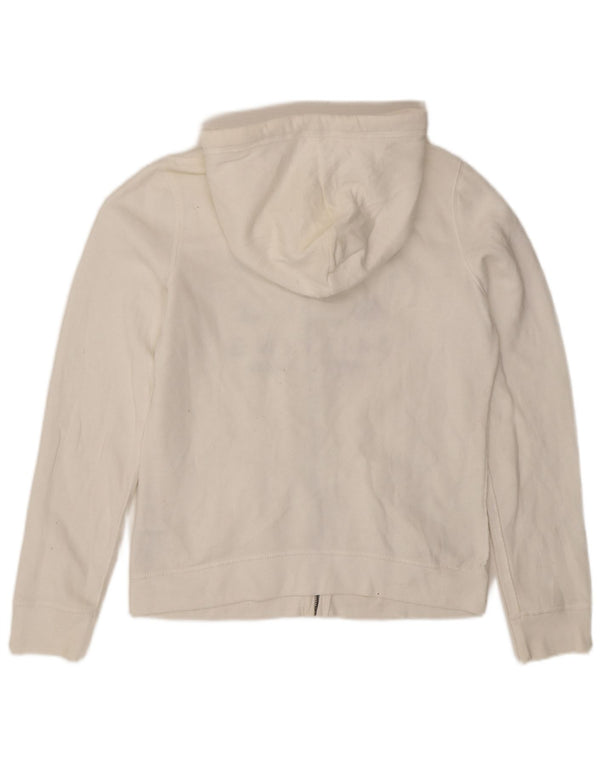 Damski sweter GILLY HICKS Sydney Graphic z zamkiem błyskawicznym, UK 16, duży, biały