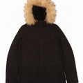 Damska ocieplana kurtka z kapturem Woolrich UK 10, mała czarna