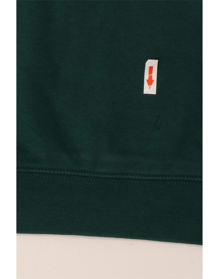 Męski sweter z kapturem Champion Graphic, średni zielony, bawełniany