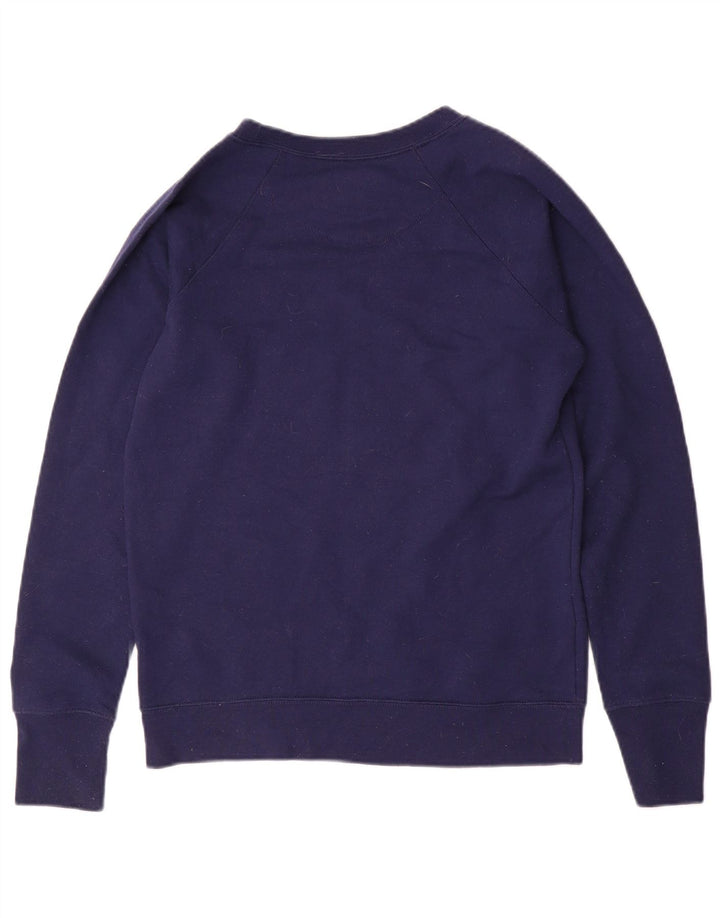 Damska bluza z grafiką Champion UK 10, mała, granatowa, bawełniana