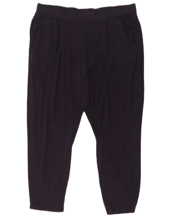 Spodnie Marks & Spencer Damskie Krótkie UK 18 XL W34 L25 Granatowe