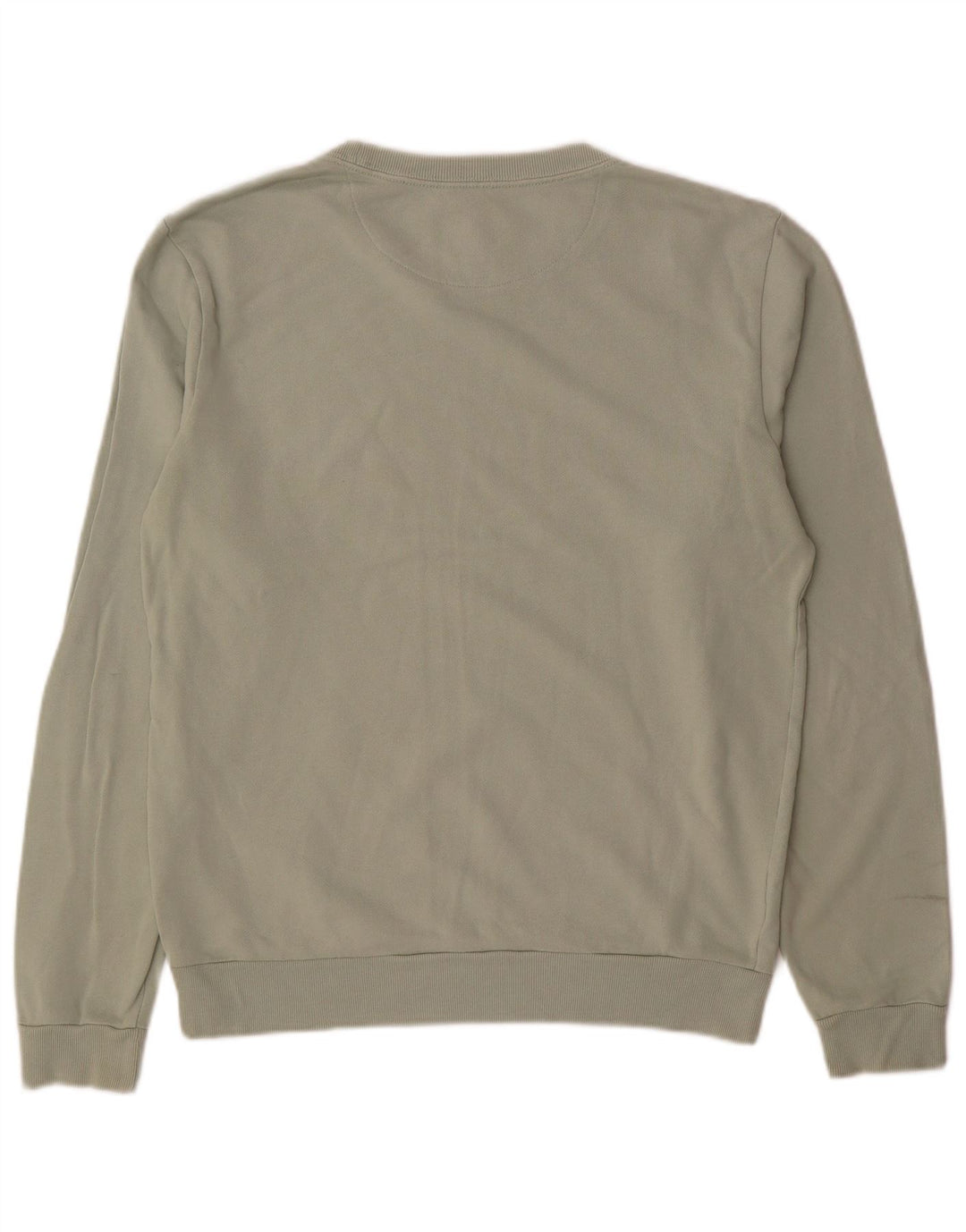 JACK WILLS Męski sweter z grafiką, mały, zielony, bawełniany