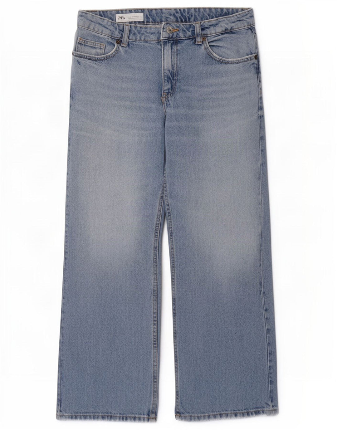Damskie proste dżinsy Zara EU 36 XS W26 L29 Niebieskie