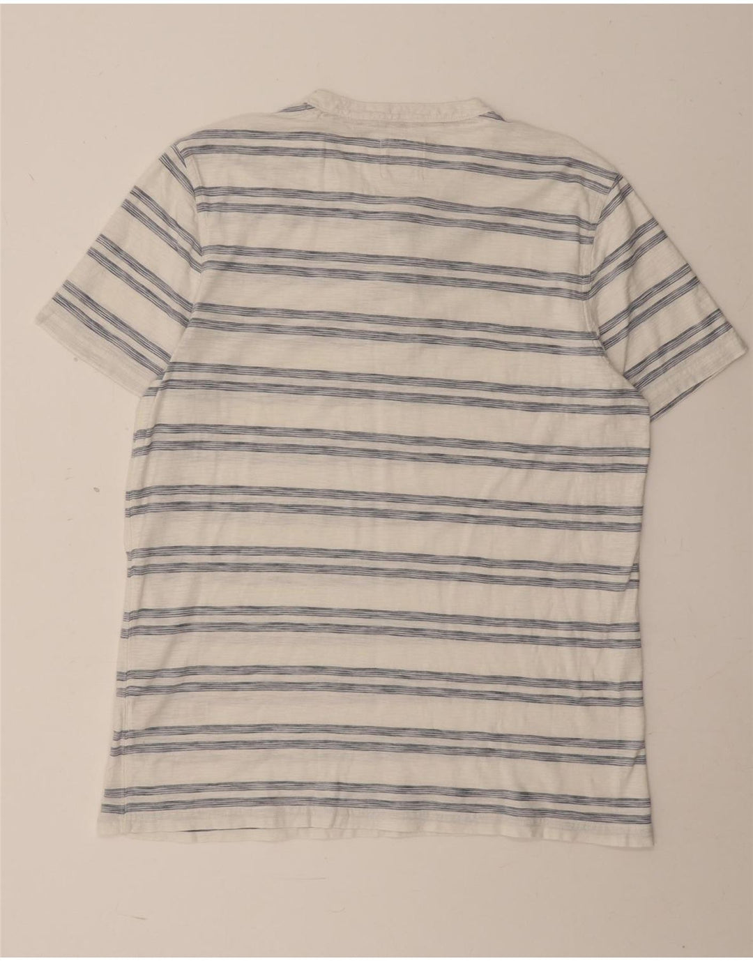 T-shirt męski Fat Face, duży, bawełniany w białe paski