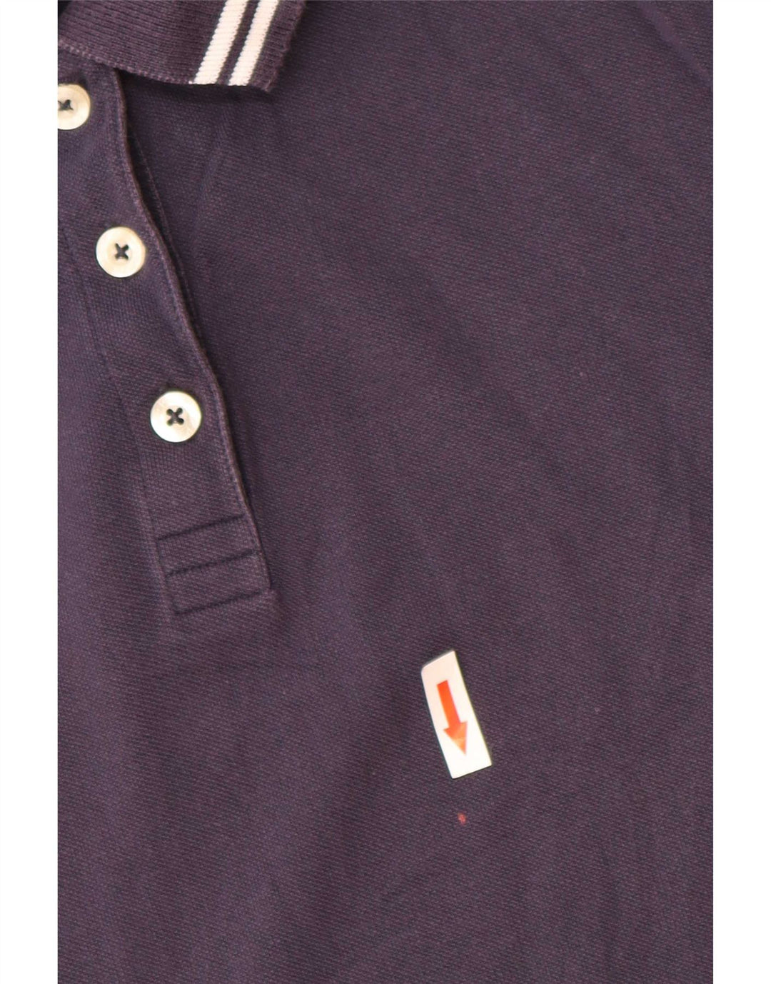 Damska koszulka polo Kappa Slim 2XL w kolorze granatowym w paski