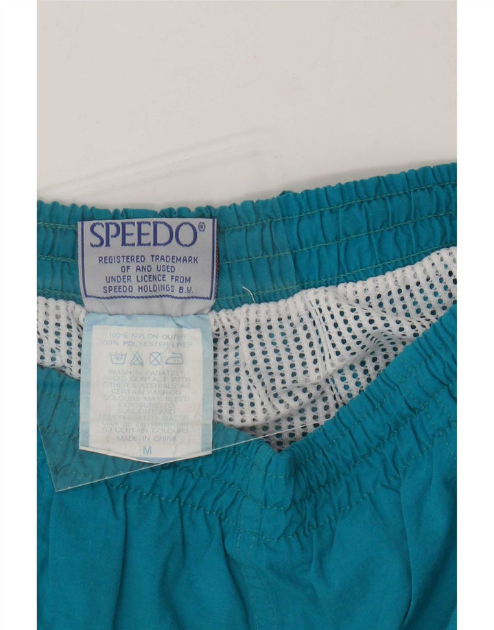 Męskie spodenki kąpielowe Speedo, średni niebieski nylon
