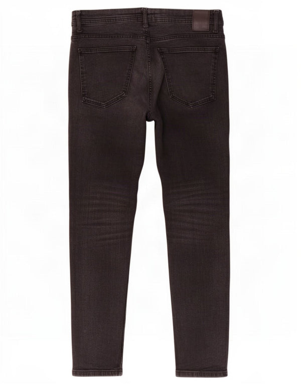 Męskie jeansy slim fit Zara EU 44 Large W34 L29 czarne