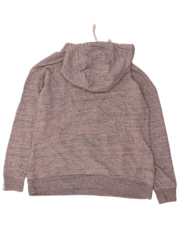 Damski sweter oversize z kapturem Animal UK 8 Small Pink Flecked Cotton