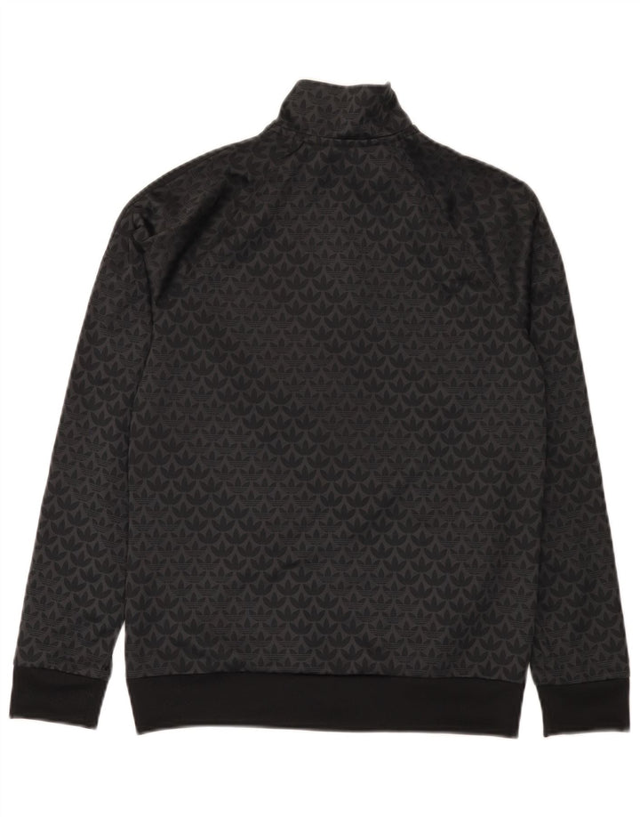 Chłopięca bluza dresowa Adidas z grafiką, 12-13 lat, czarny poliester