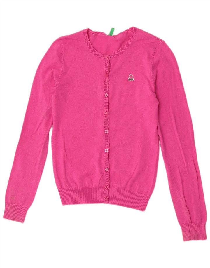 Sweter damski Benetton UK 8, mały, różowy