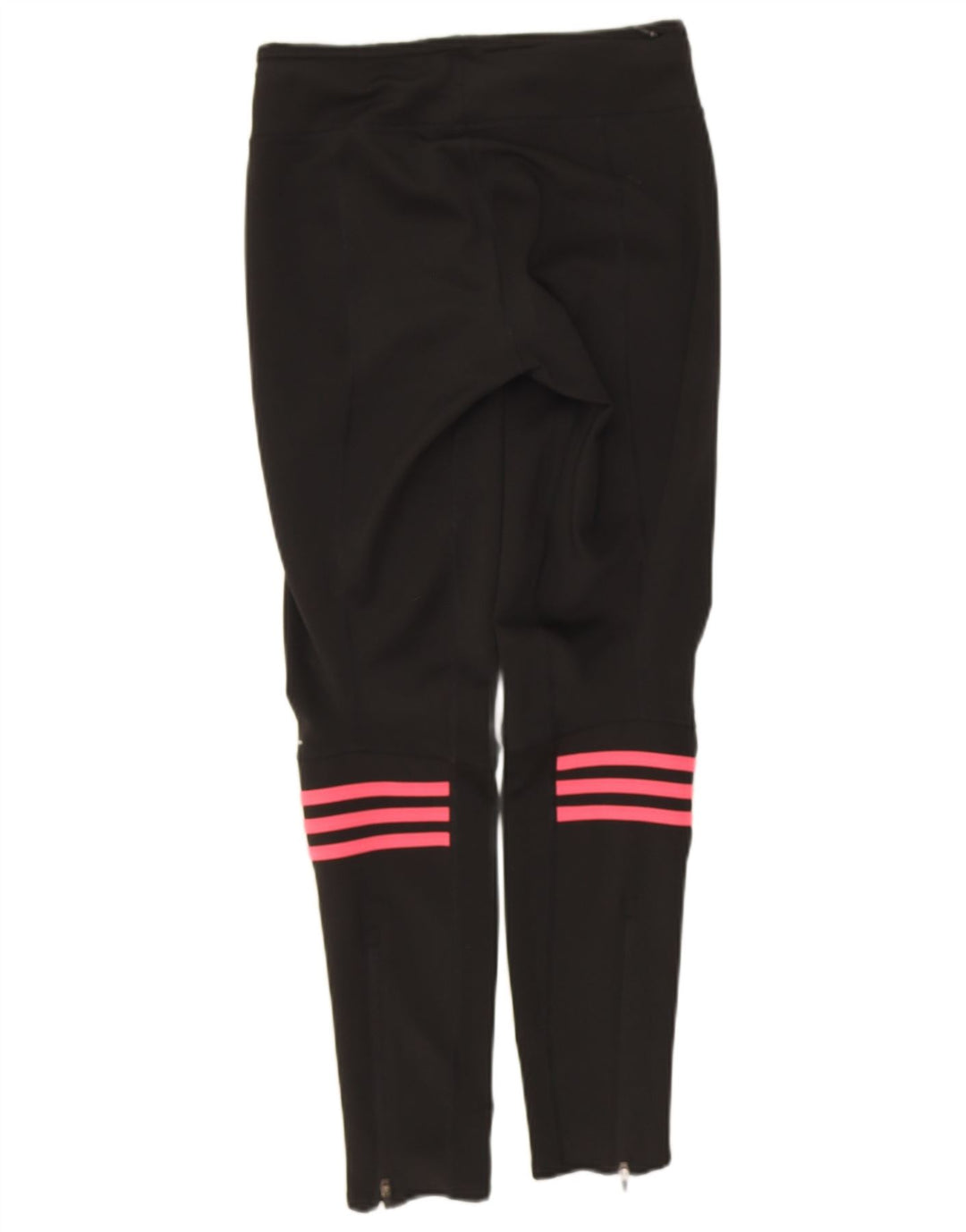 Damskie legginsy Adidas Climalite UK 8/10, małe, czarne, poliestrowe
