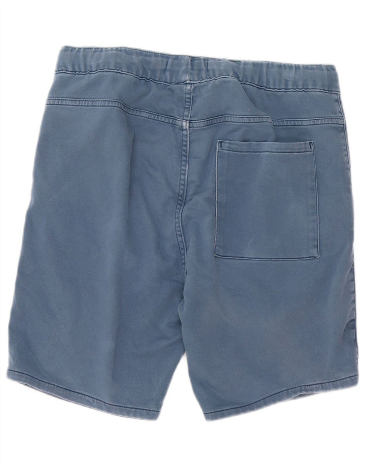 Męskie spodenki chino Zara Medium W32 granatowe