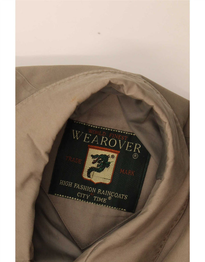 Vintage męska kurtka bomber UK 42 XL beżowa