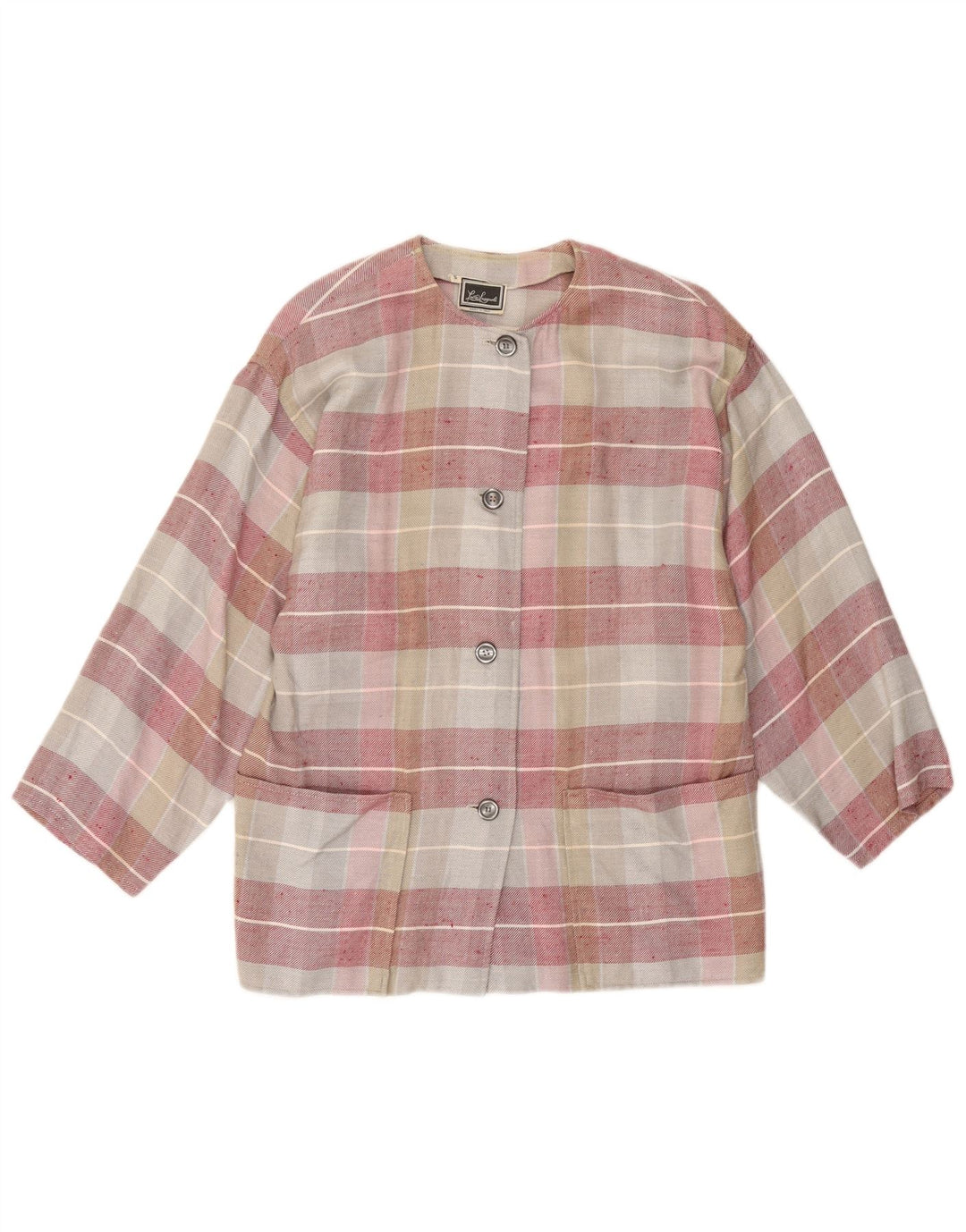 Damska marynarka Luisa Spagnoli UK 10 w małą wielobarwną kratkę