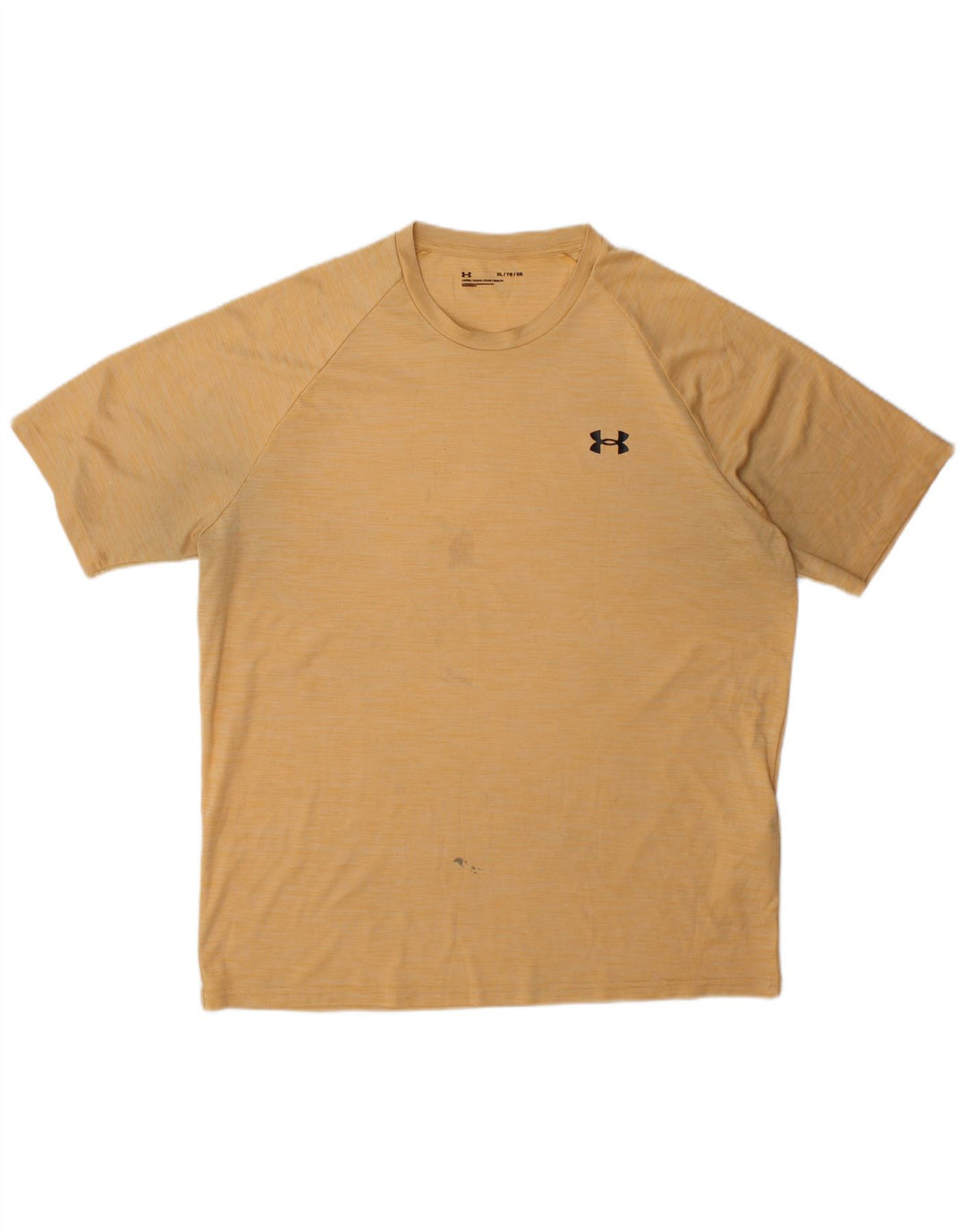 Męska koszulka t-shirt Under Armour XL, żółty poliester