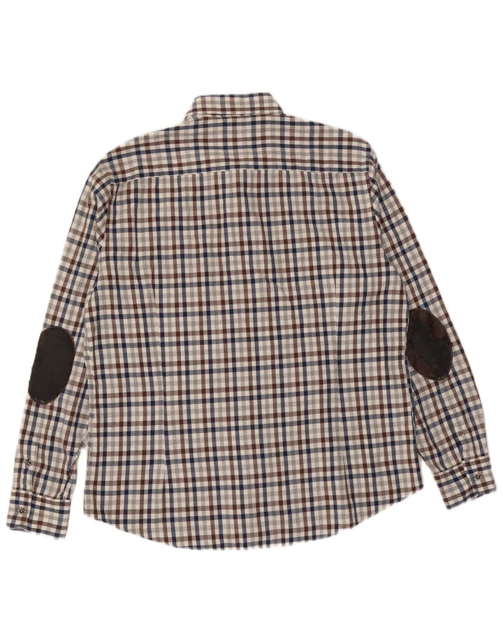 Koszula męska Massimo Dutti XL w wielobarwną kratkę