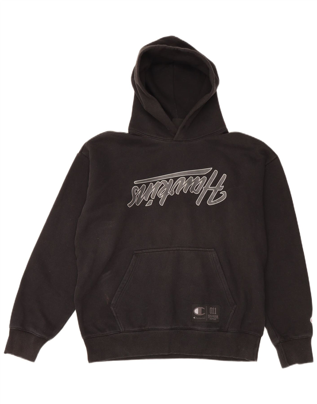 Męski sweter z kapturem Champion Graphic, duży, czarny