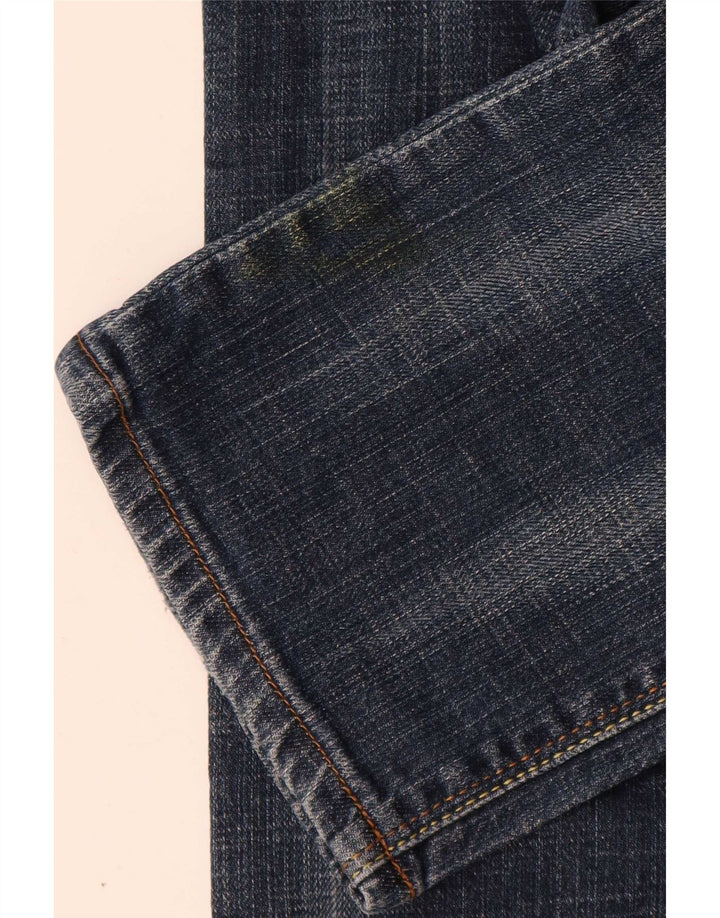 Męskie jeansy Levi's 571 Slim W31 L34 Niebieska bawełna
