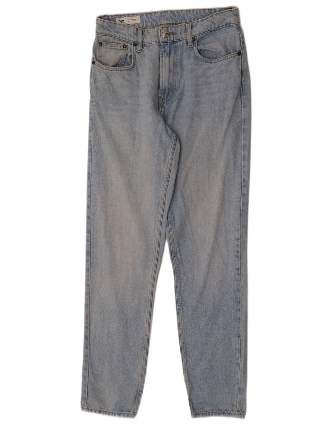 Męskie jeansy slim fit Zara EU 38 Small W30 L30 Niebieskie
