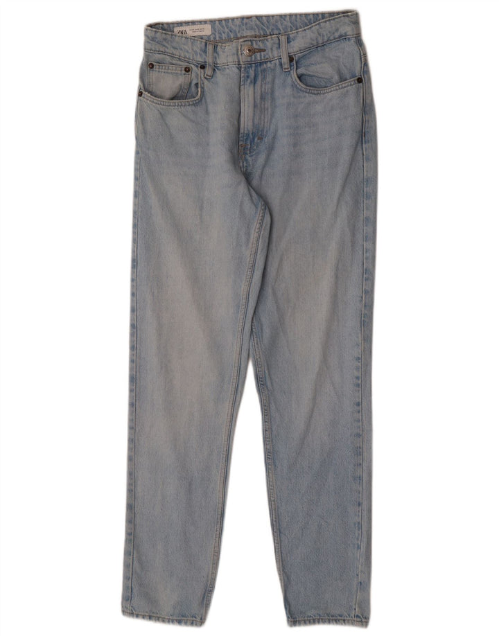 Męskie jeansy slim fit Zara EU 38 Small W30 L30 Niebieskie