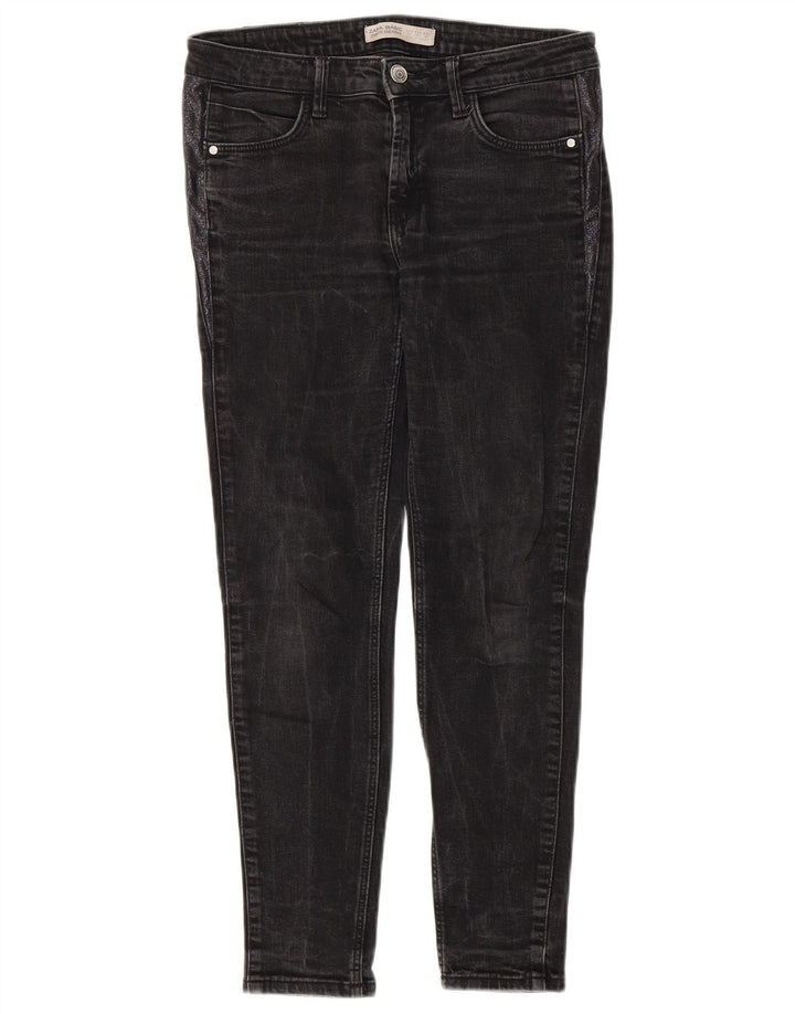 Dżinsy damskie Zara EU 38 Small W28 L27 Szare