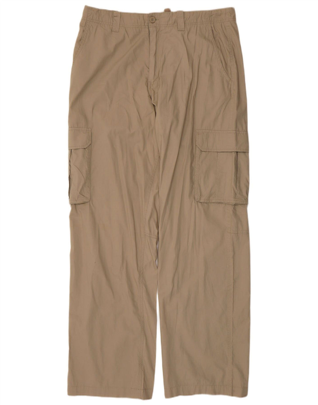 Spodnie męskie Cherokee Straight Cargo W36 L34 Beżowa bawełna