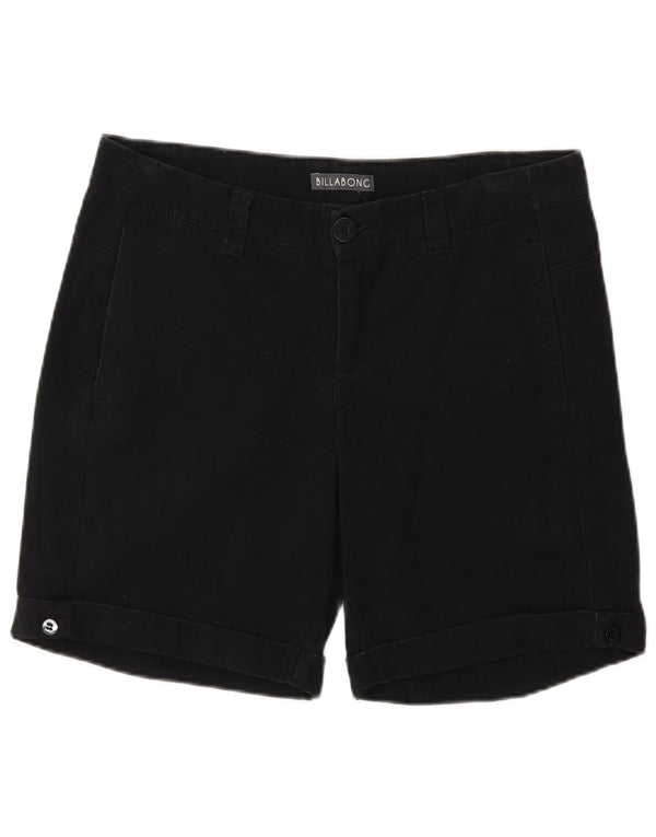 Damskie spodenki Chino Billabong UK 10 Small W30 Czarna bawełna