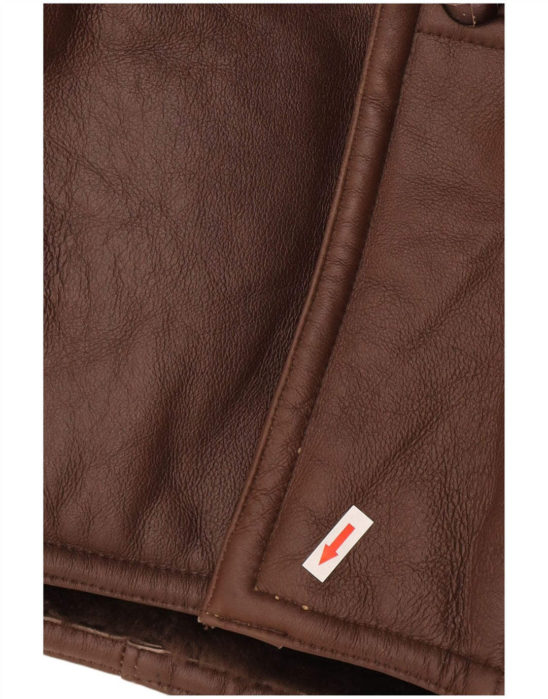 Vintage męska kurtka Shearling IT 50 Large Brown Shearling