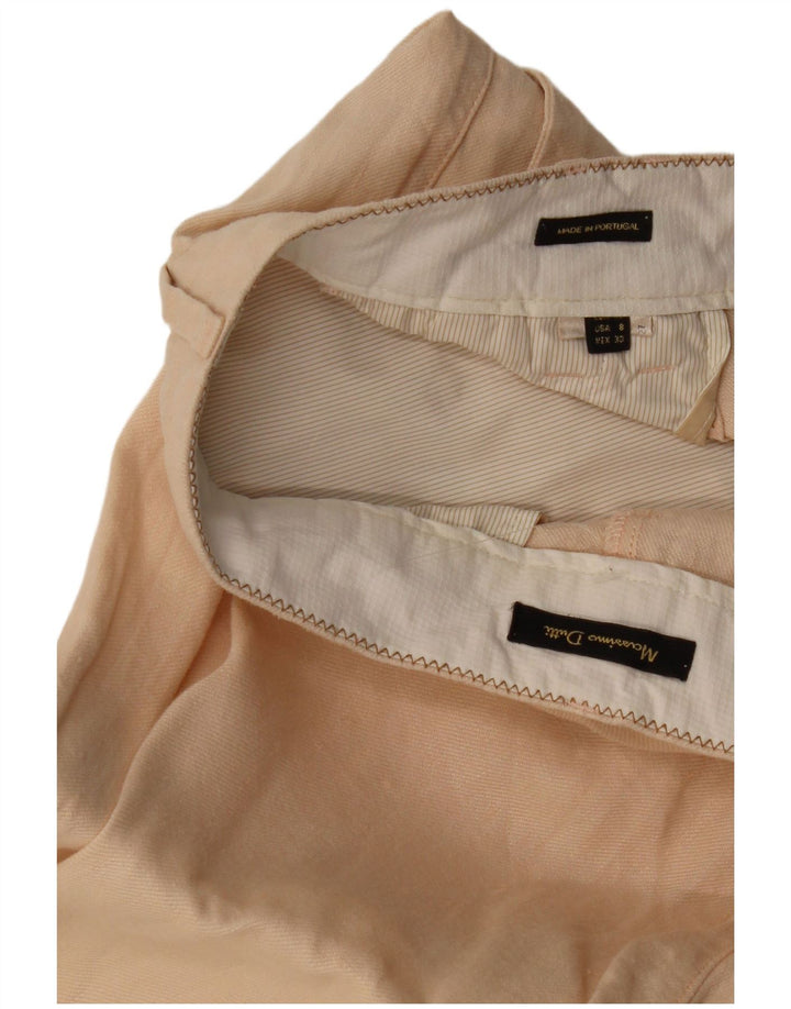 Spodnie damskie Massimo Dutti Straight Chino EU 40 Medium W30 L28 Beżowe