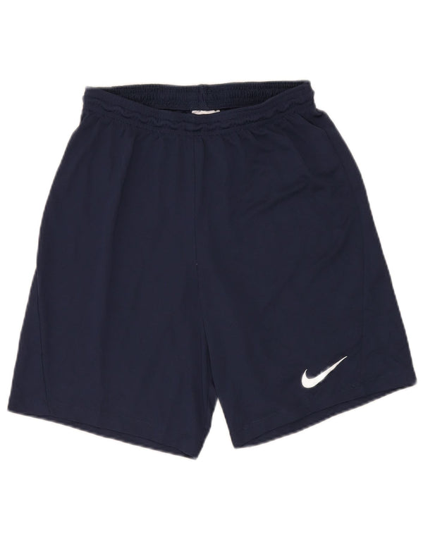 Męskie spodenki sportowe Nike Regular, średni granatowy poliester