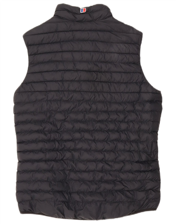 Męska wyściełana kamizelka Berghaus UK 40, duża, granatowa, poliamid