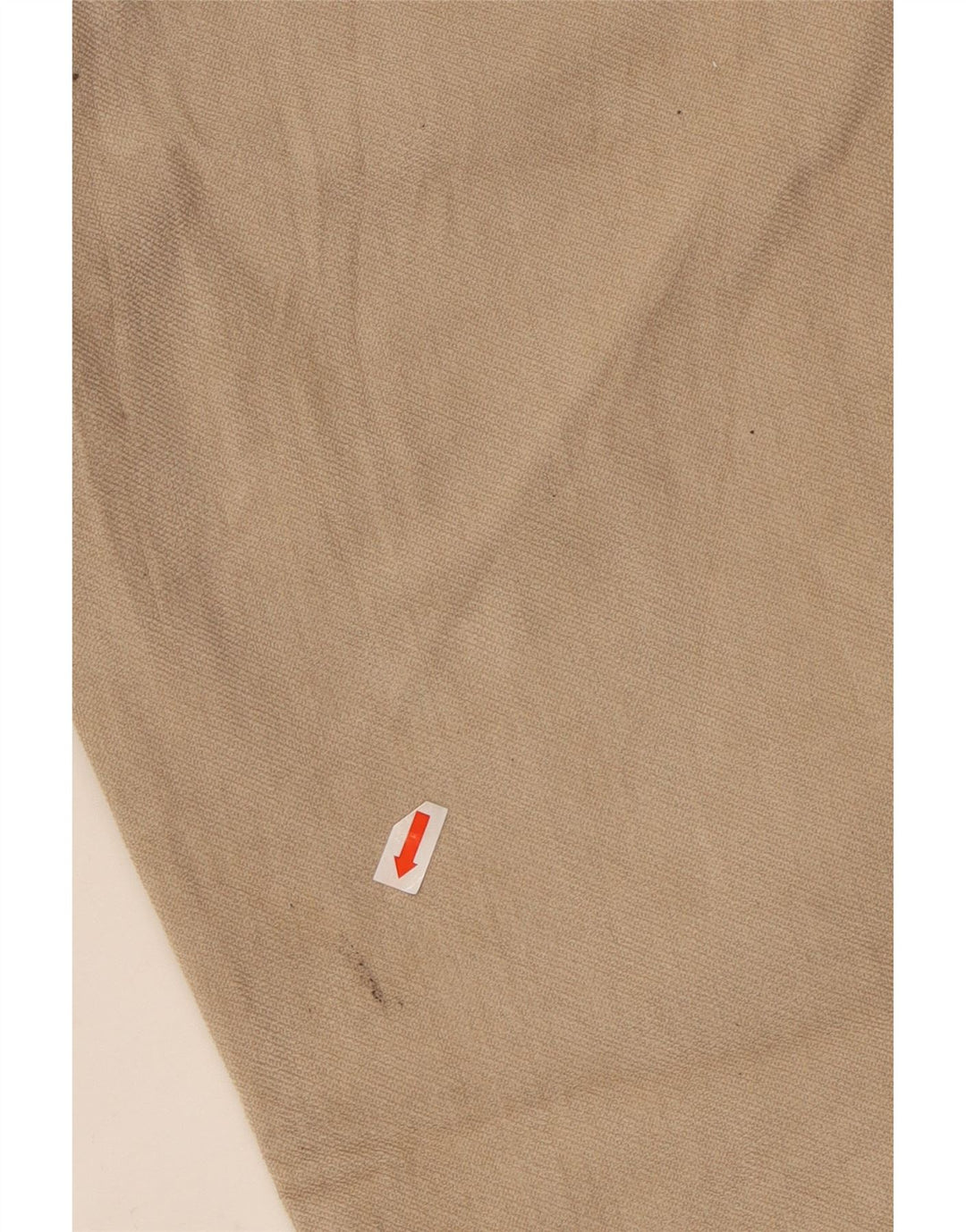 TRUSSARDI Mens Straight Jeans W34 L30 Beige Cotton