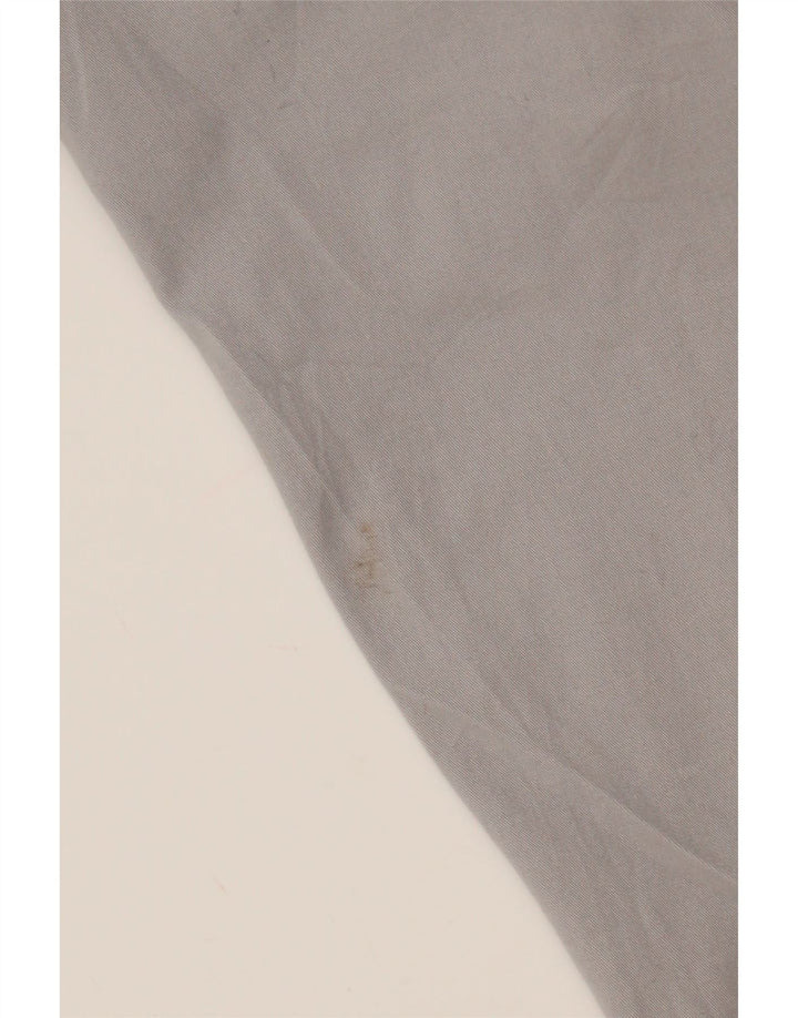 LEE Womens Riders Slim Cropped Trousers US 8 Medium W32 L25 Grey Cotton Vintage Lee and Second-Hand Lee from Messina Hembry 