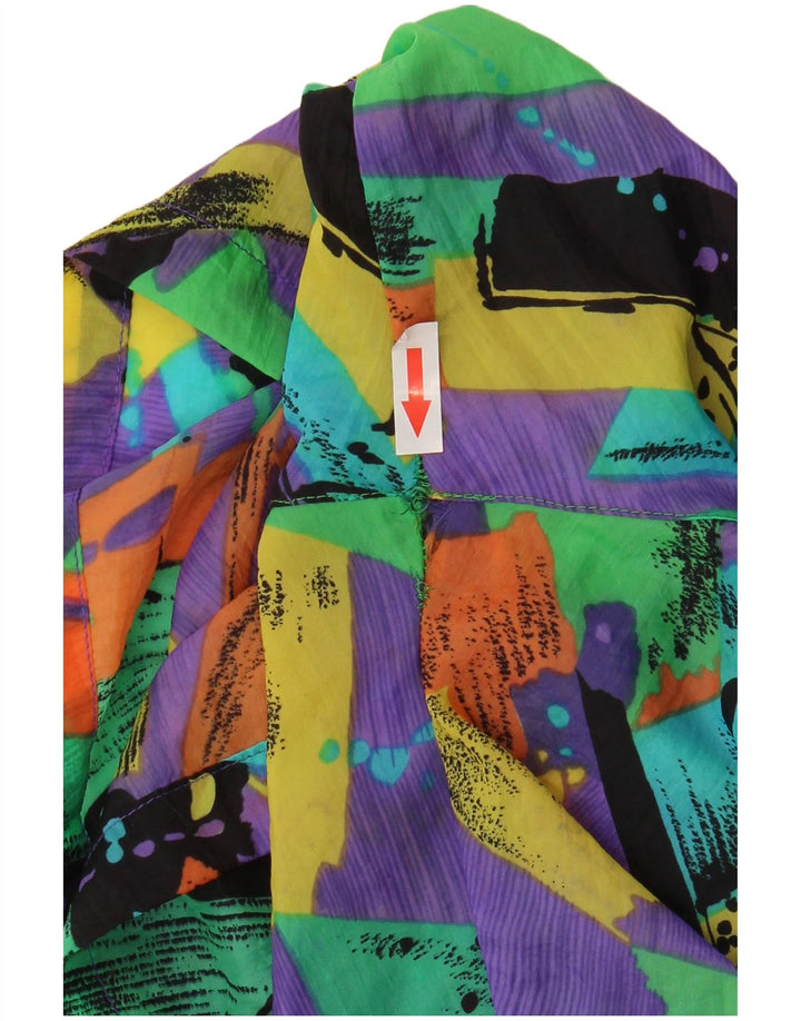 Męskie spodenki kąpielowe w stylu vintage 2XL, wielobarwny nylon typu Tie Dye