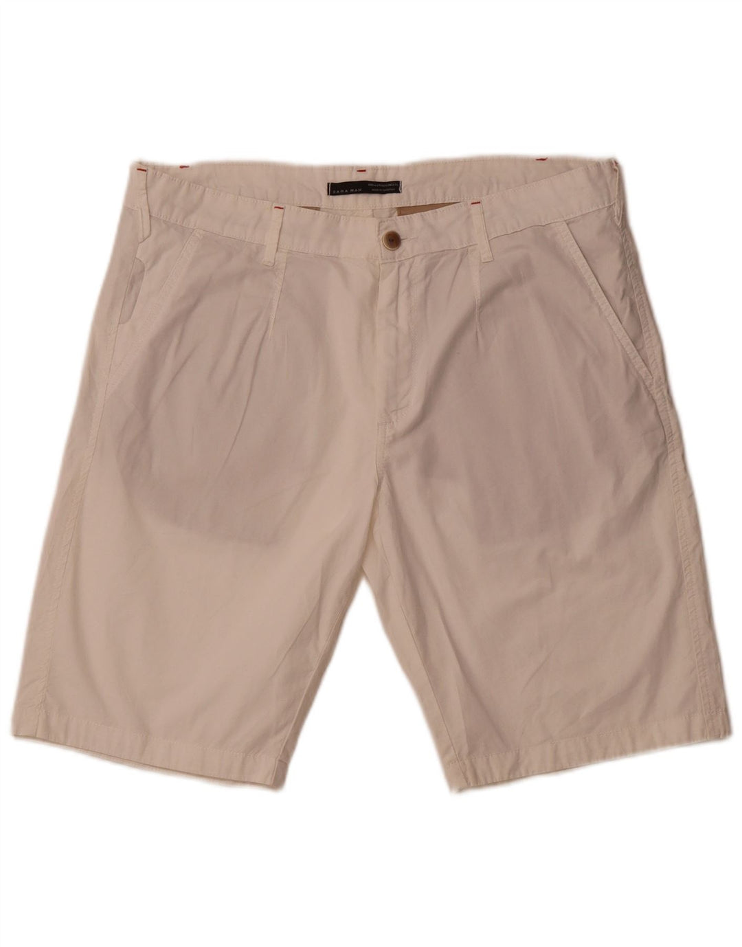 Męskie spodenki chino ZARA EU 44 Large W34 białe