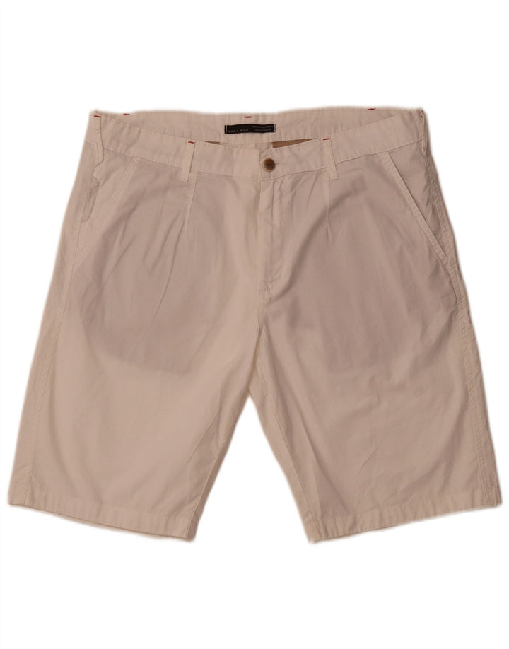 Męskie spodenki chino ZARA EU 44 Large W34 białe
