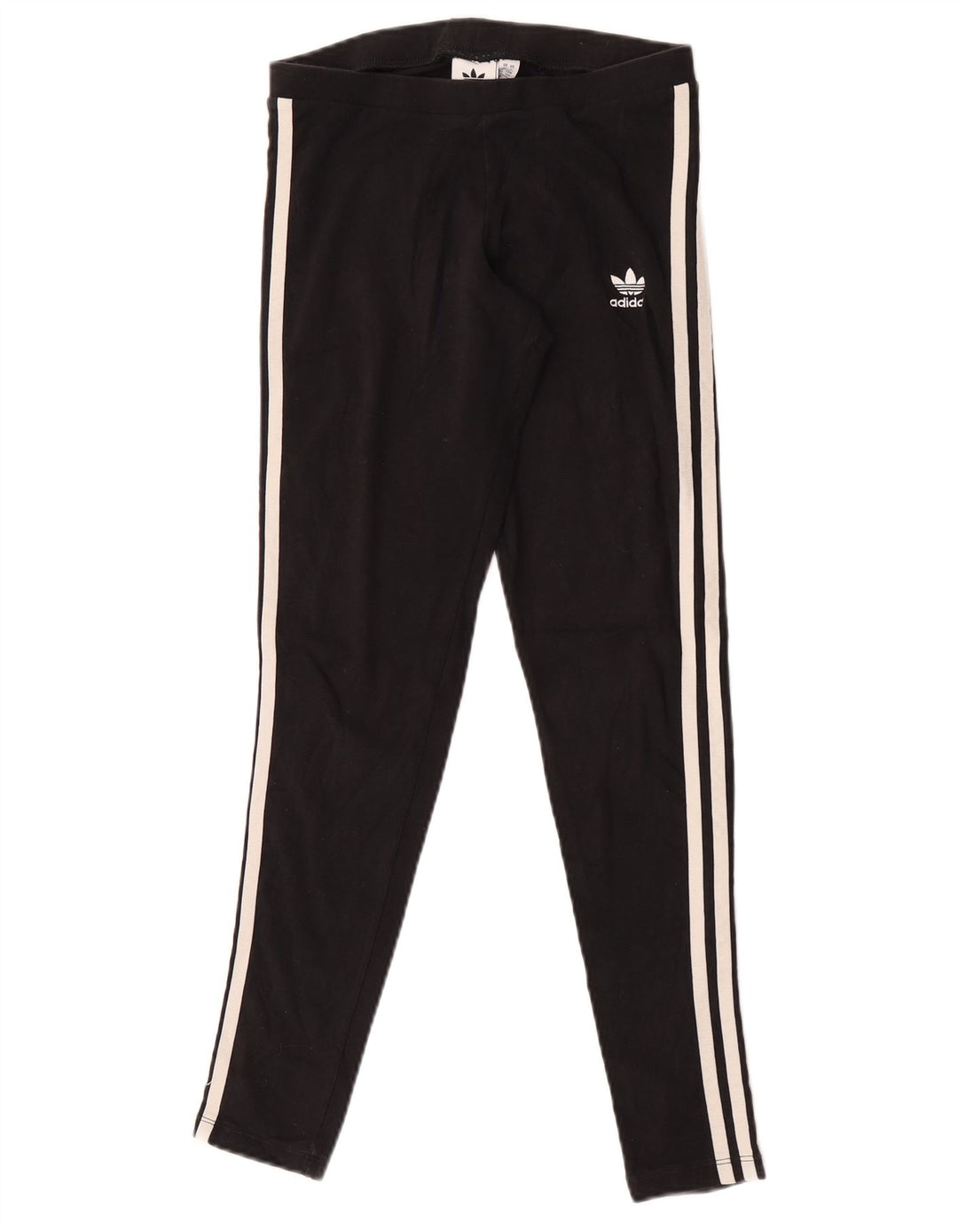Legginsy Damskie Adidas UK 10 Małe Czarne Bawełniane