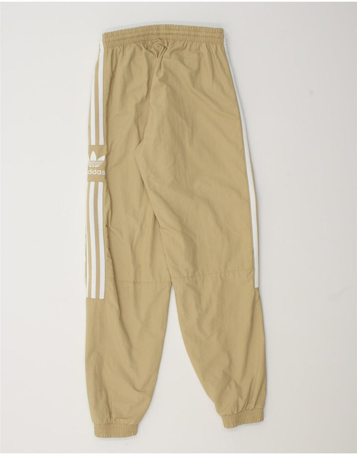 Męskie spodnie dresowe Adidas Joggers XS Beżowy poliamid