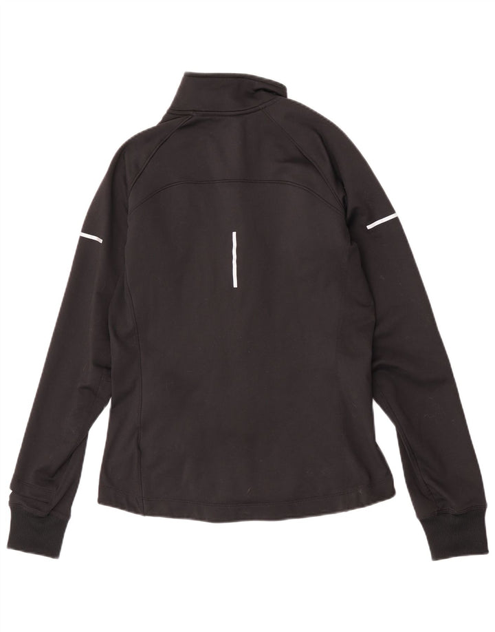 Damska kurtka dresowa Nike Dri Fit UK 10, mała, czarna, poliestrowa