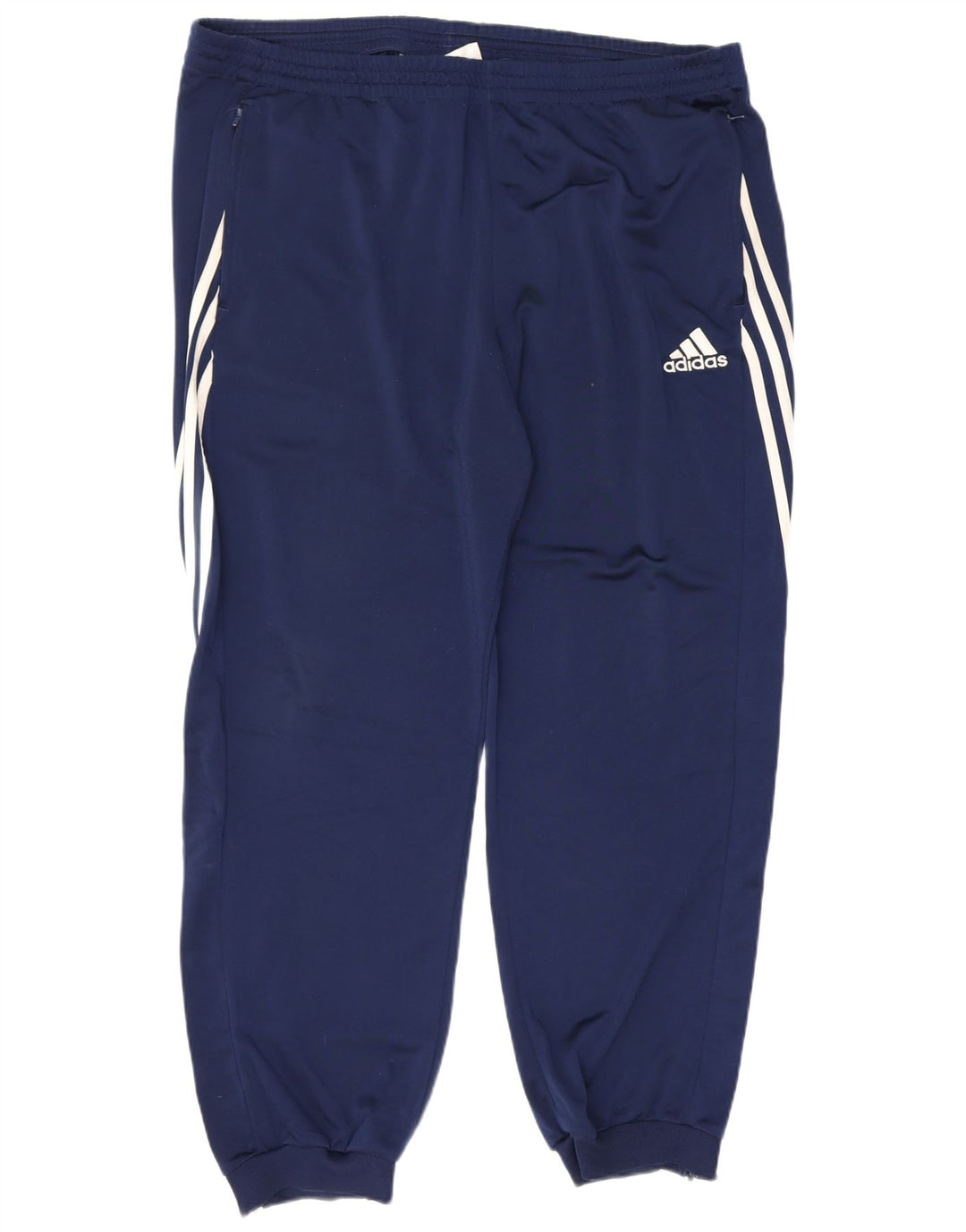 Adidas Męskie spodnie dresowe Joggery 2XL Granatowy poliester