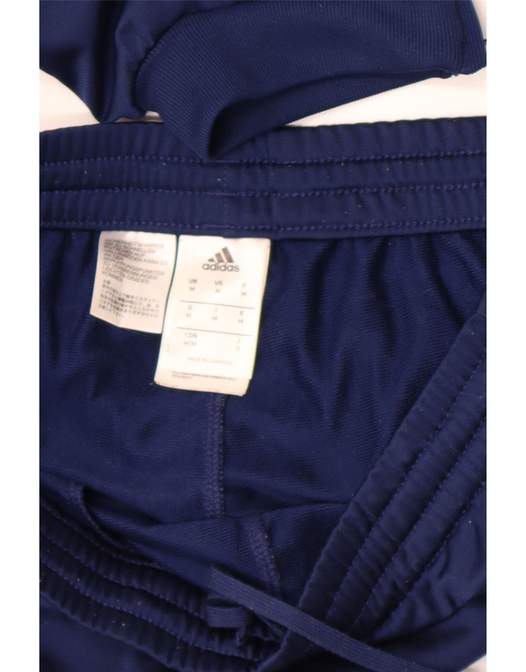 Męskie spodnie dresowe ADIDAS Joggery, średni granatowy poliester