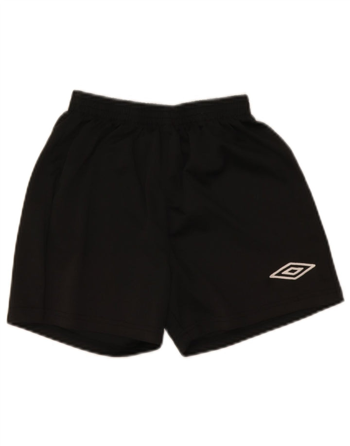 Spodenki sportowe dla chłopców Umbro 11-12 lat, duże, czarne