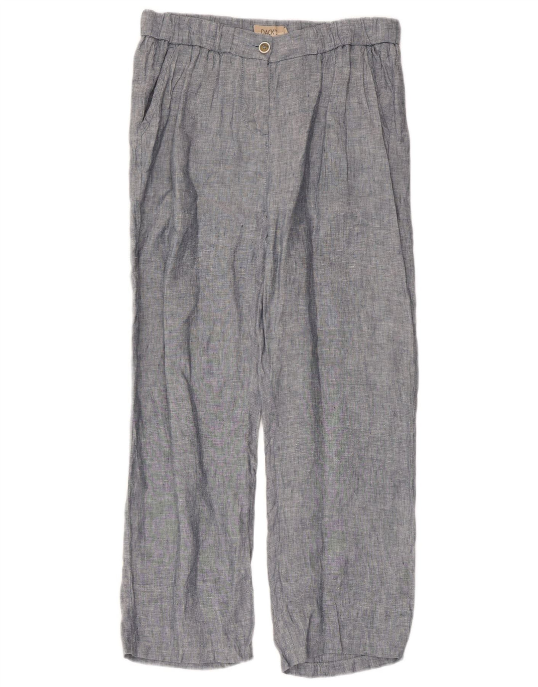 Damskie spodnie Chino z szerokimi nogawkami DACK'S, małe W30 L27 Niebieskie